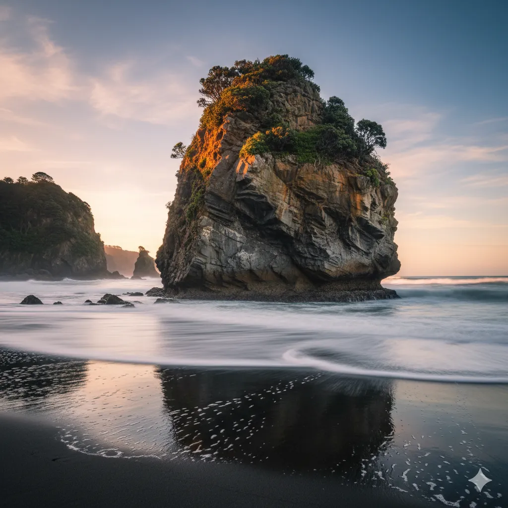 Piha Beach photography location